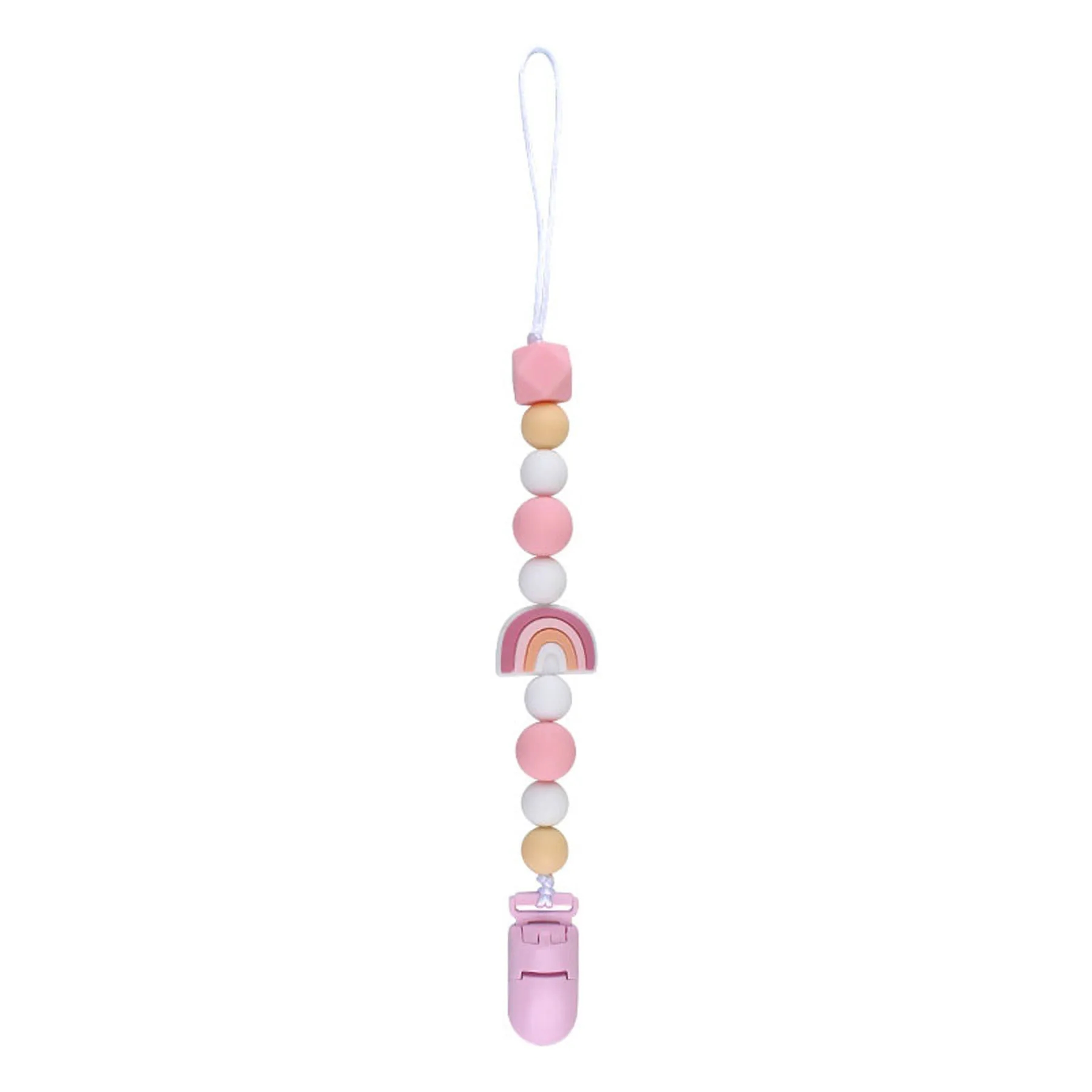 Rainbow Silicone Pacifier Chain 5