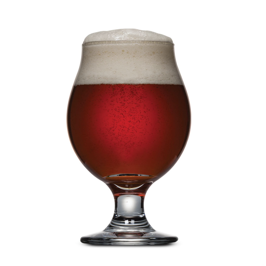 Belgian Beer Glass - Deep Etch 12