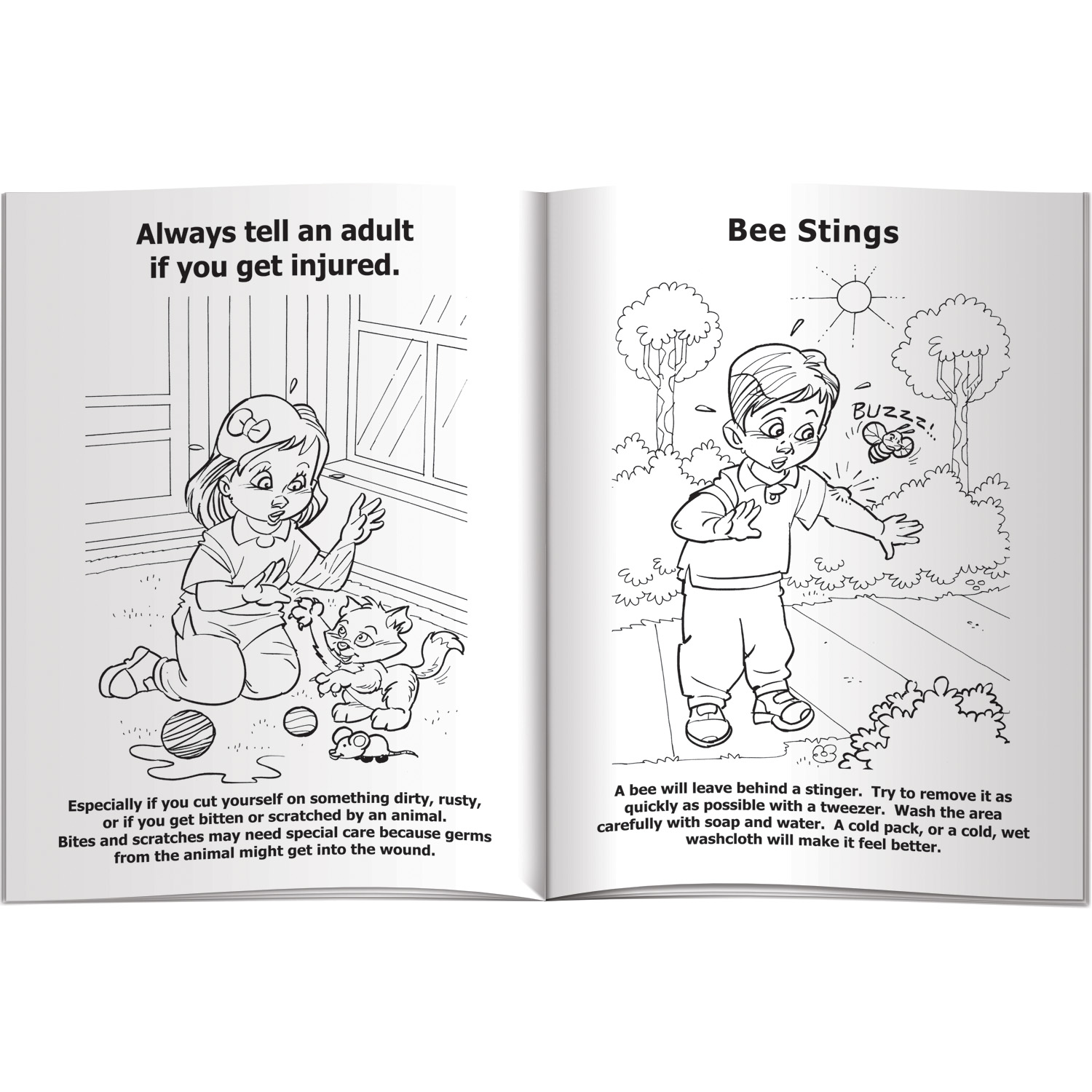 Coloring Book - Meet Freddy the First Aid Frog 2