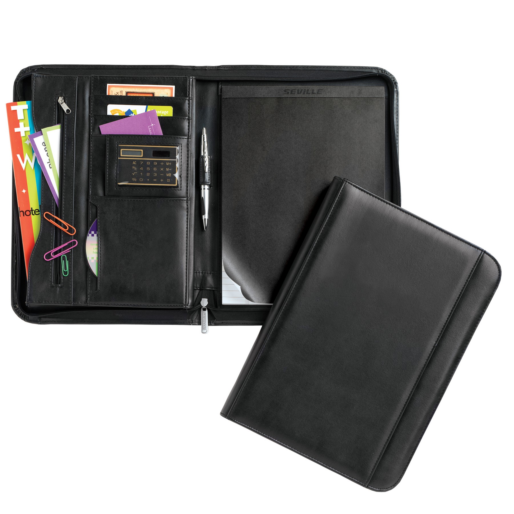 Deluxe Padfolio WithLeather Folio Matte Finish For Office 10