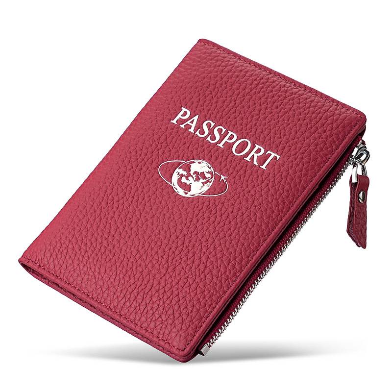 RFID-Blocking Leather Travel Wallet & Passport Holder 6
