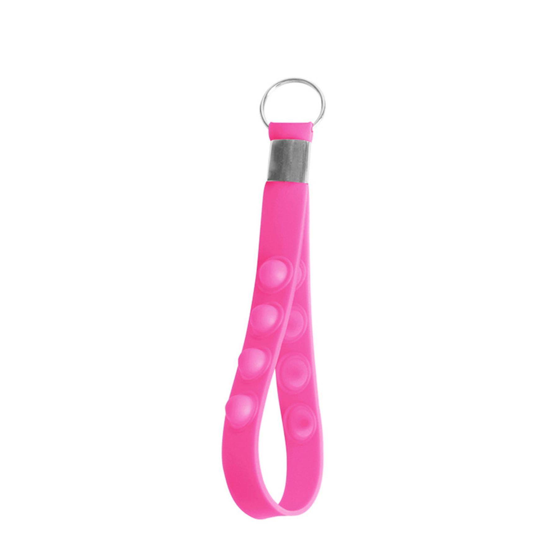 Push Pop Sensory Silicone Bracelet Keychain 2