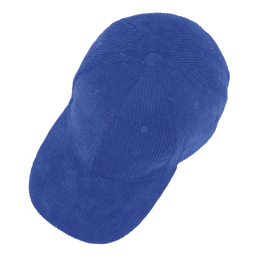 Stock Corduroy 6-Panel Structured Cap w/ Metal Buckle 45
