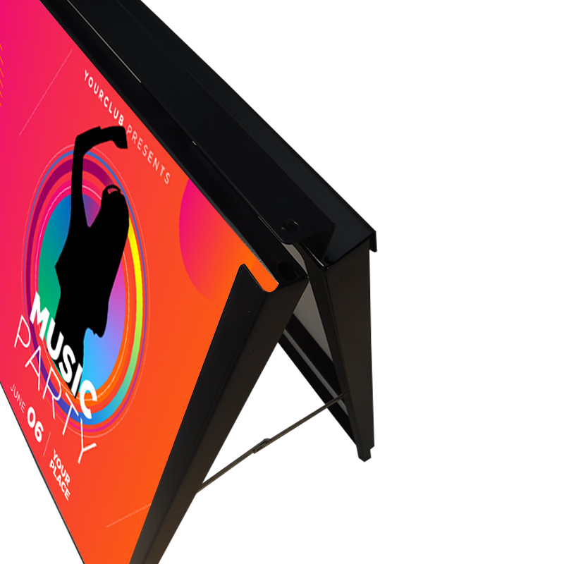 Top Loading A Frame sidewalk signs a frame banner 3