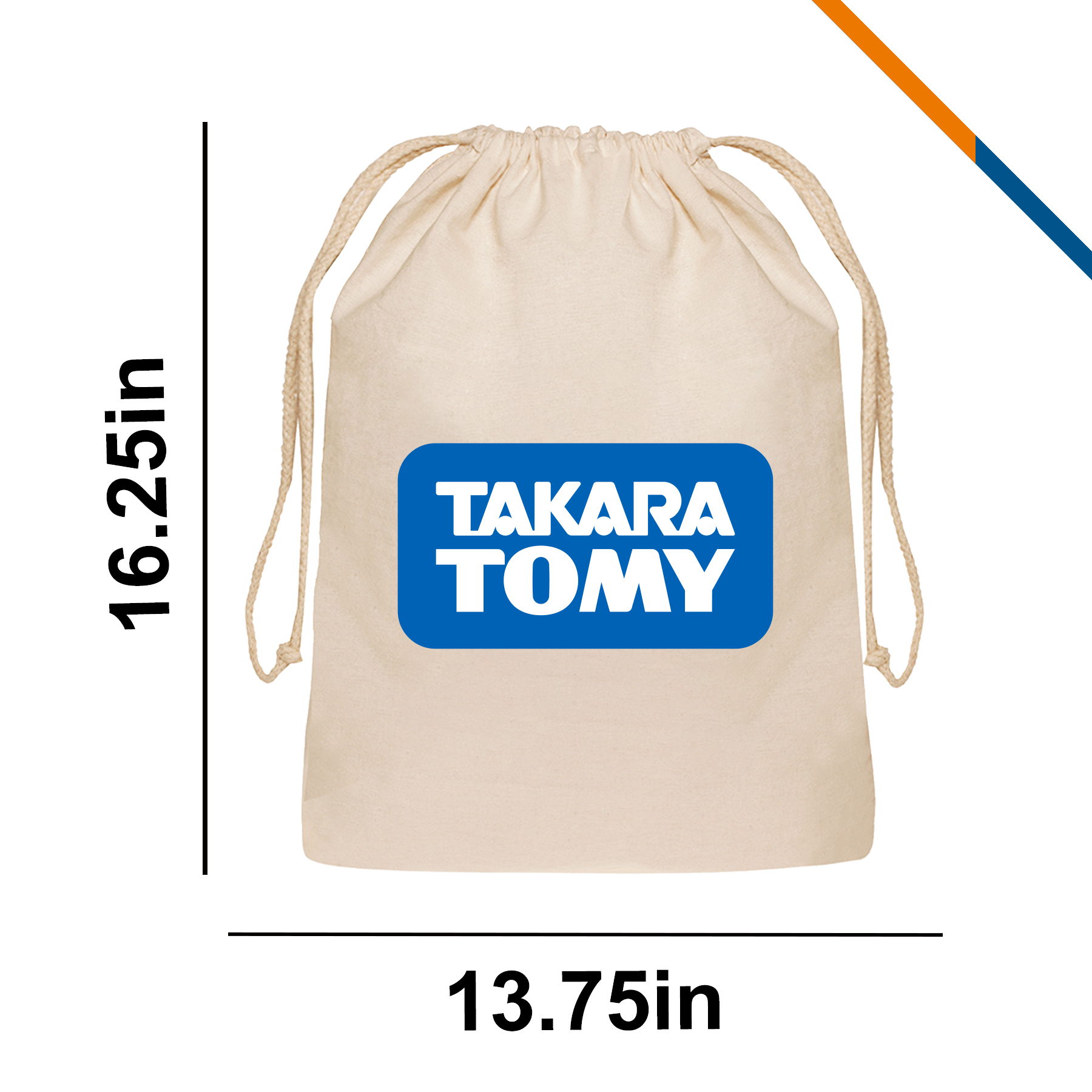 Fannie Cotton Drawstring Backpacks 3