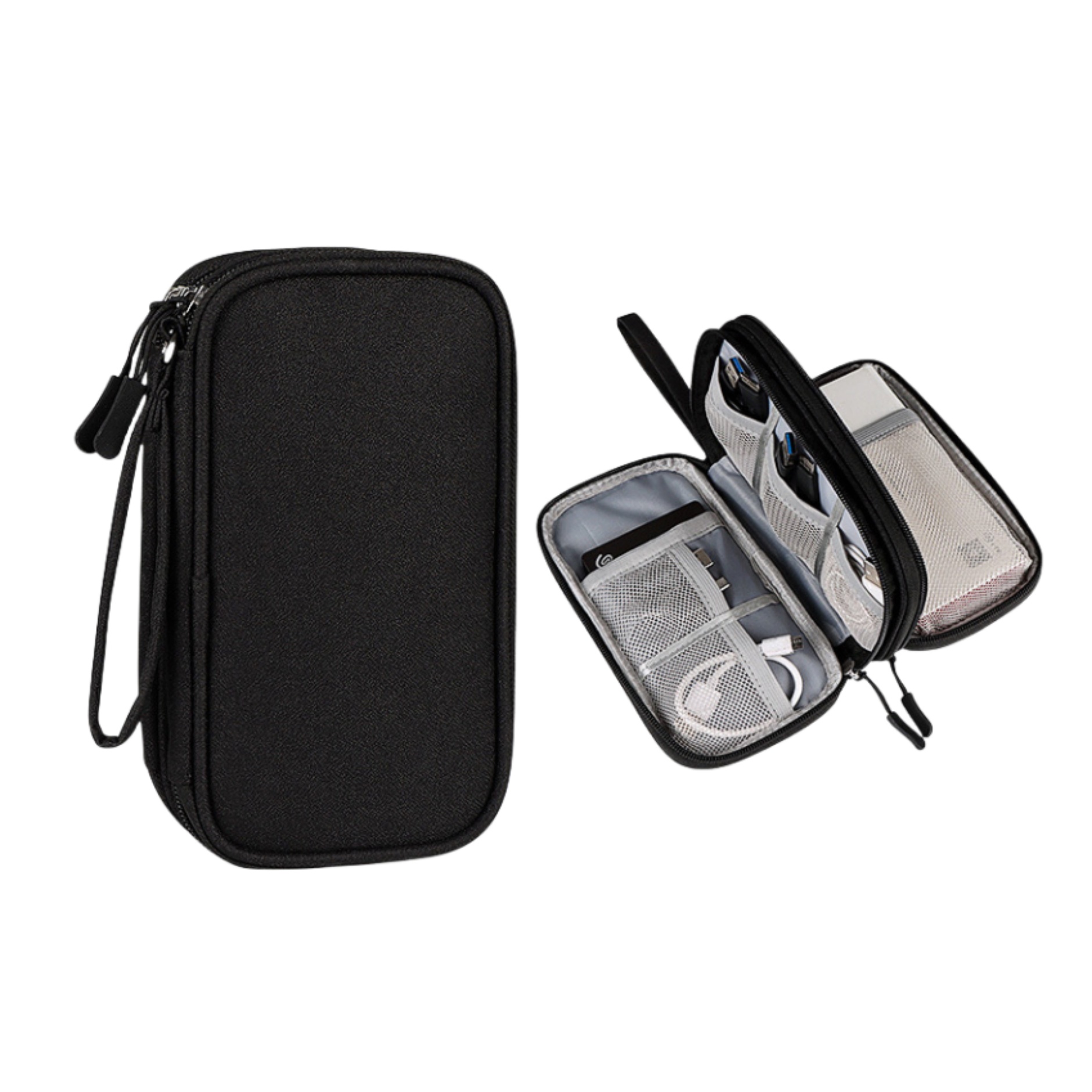 Dual Layers Electronic Organizer Bag 2