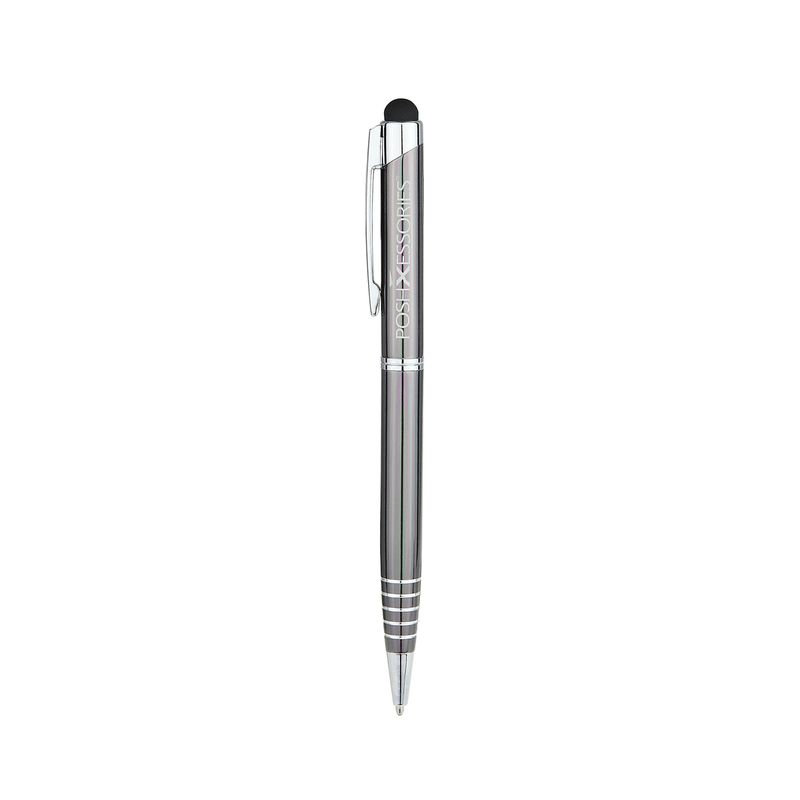 Oceanside Ballpoint Twist Stylus Pen (Gunmetal Gray)