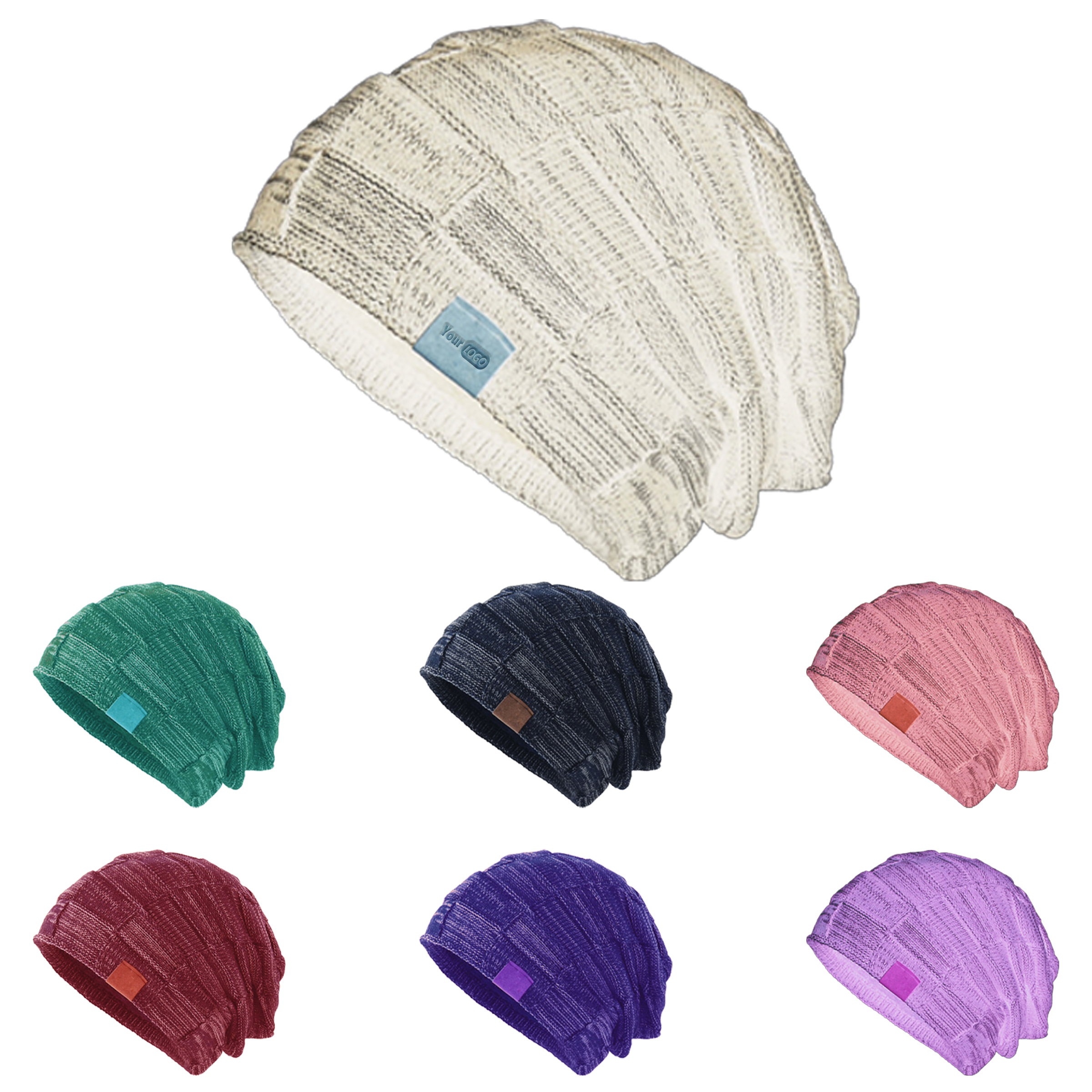 Acrylic Trendy Knitted Beanie For All-Day Warmth And Comfort 3