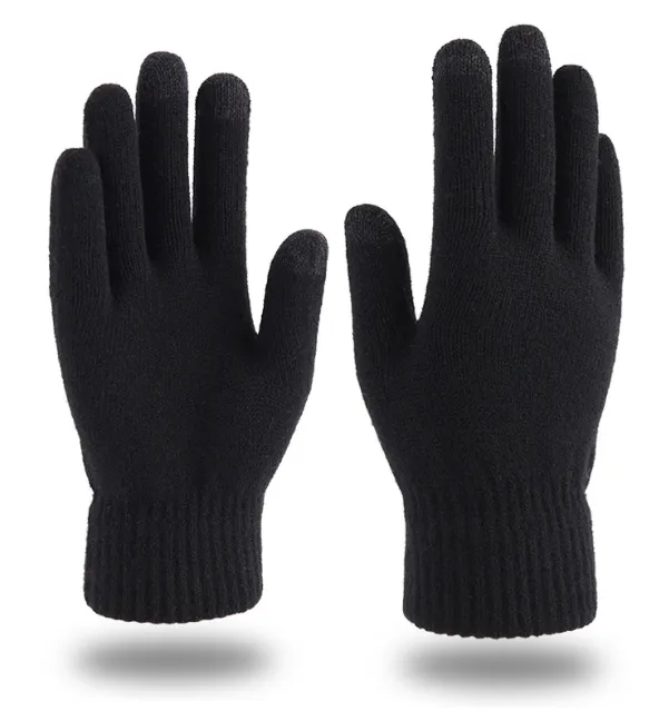 New Knitted Outdoor  Thick Touchscreen Gloves 4