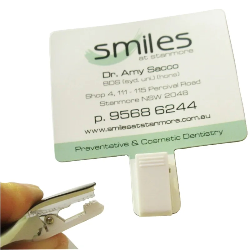Business Card Clip Fridge Magnet 3