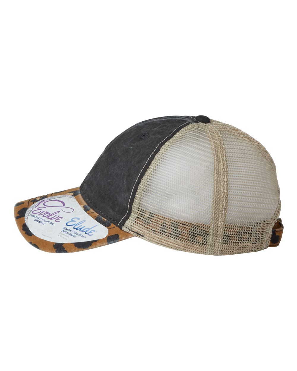 Women's Printed Bill with Mesh Back Cap - JANET 22