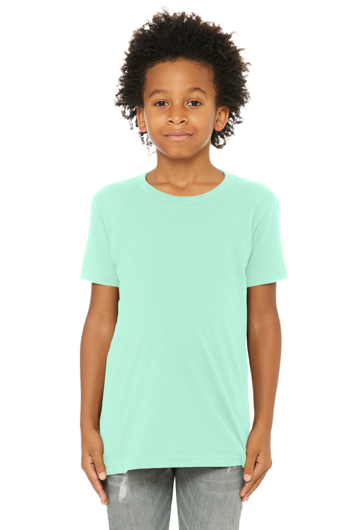 BELLA+CANVAS Youth Jersey Short Sleeve Tee. BC3001Y 72