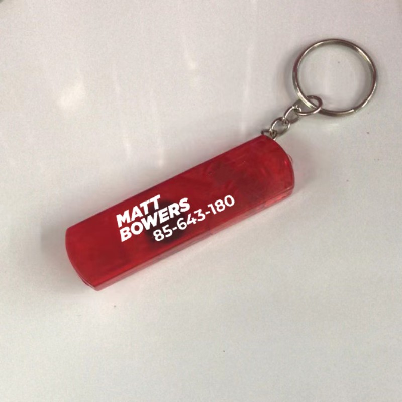 Compass Keychain with Whistle and LED Light 1