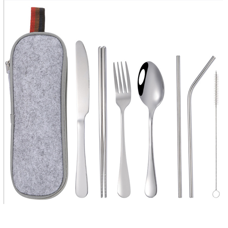 Seven-Piece Portable Tableware Set 2