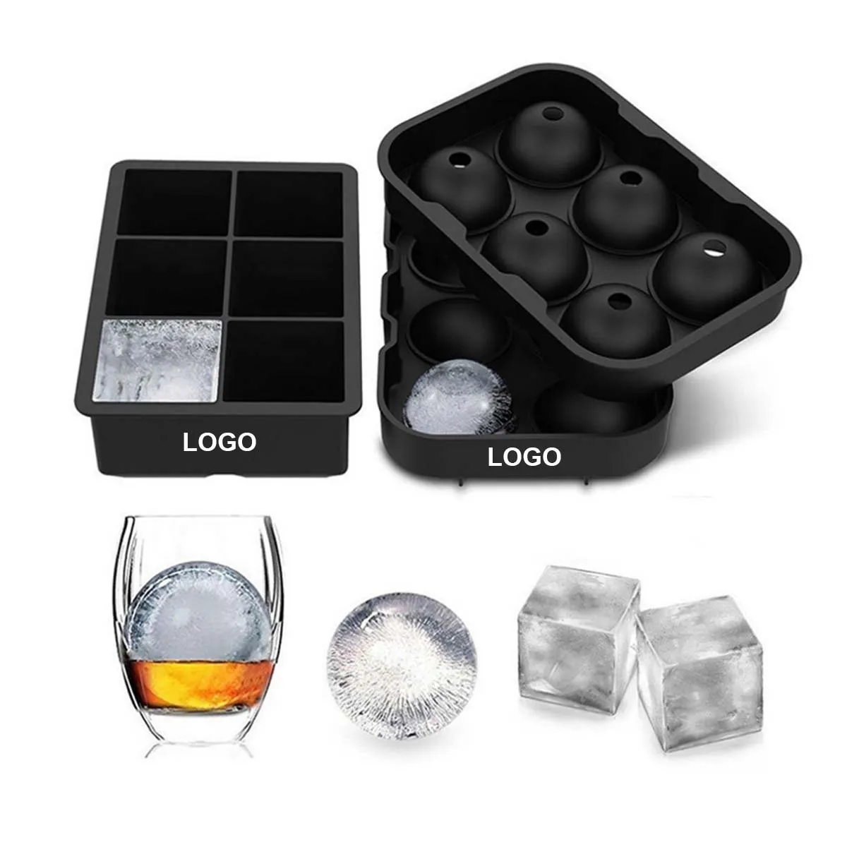 Silicone Ice Cube Trays 1