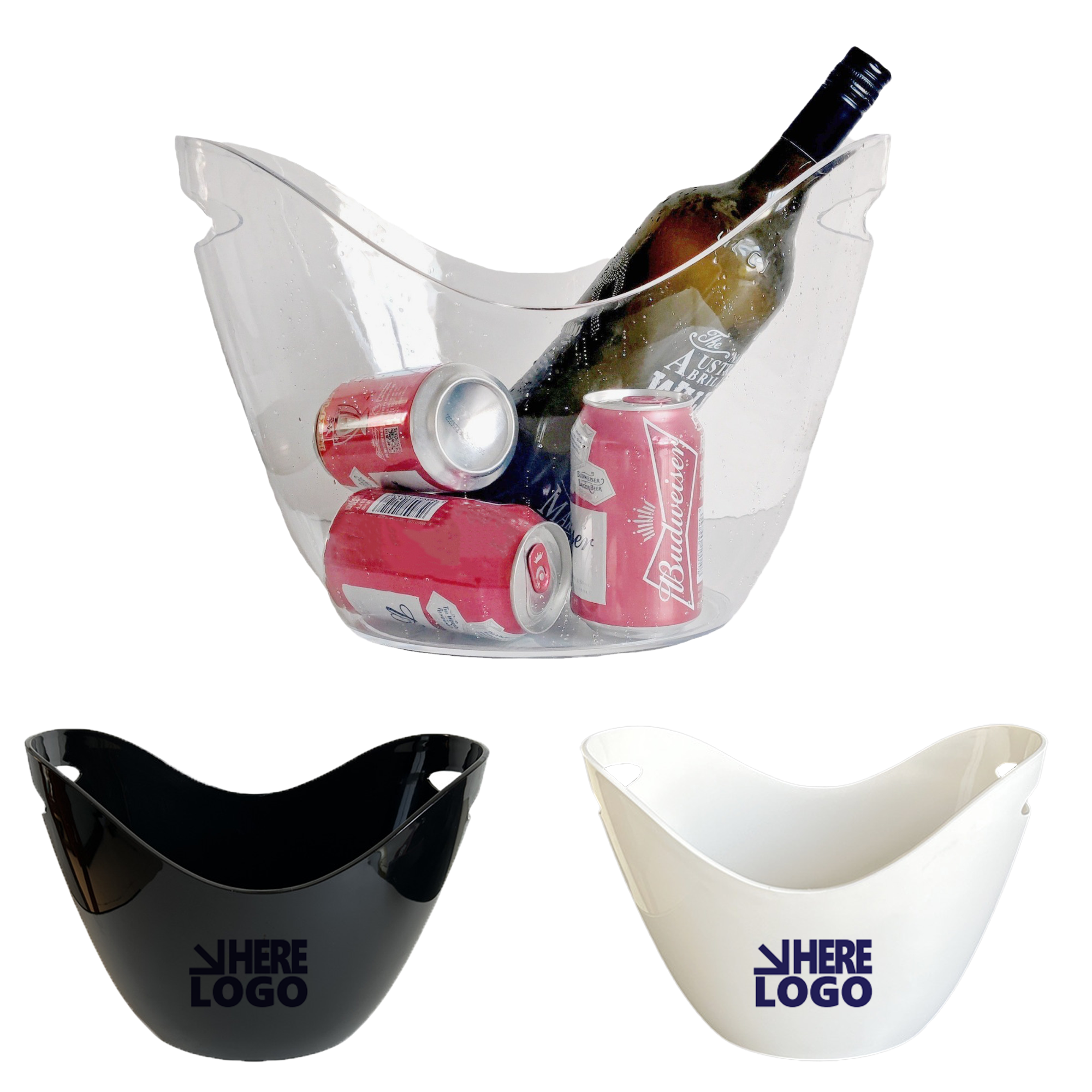186 oz Plastic Ice Bucket 2