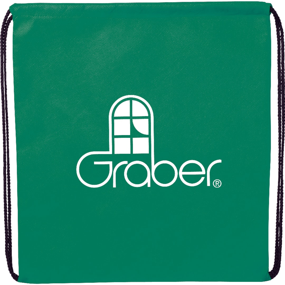 Evergreen Non-Woven Drawstring Bag 13