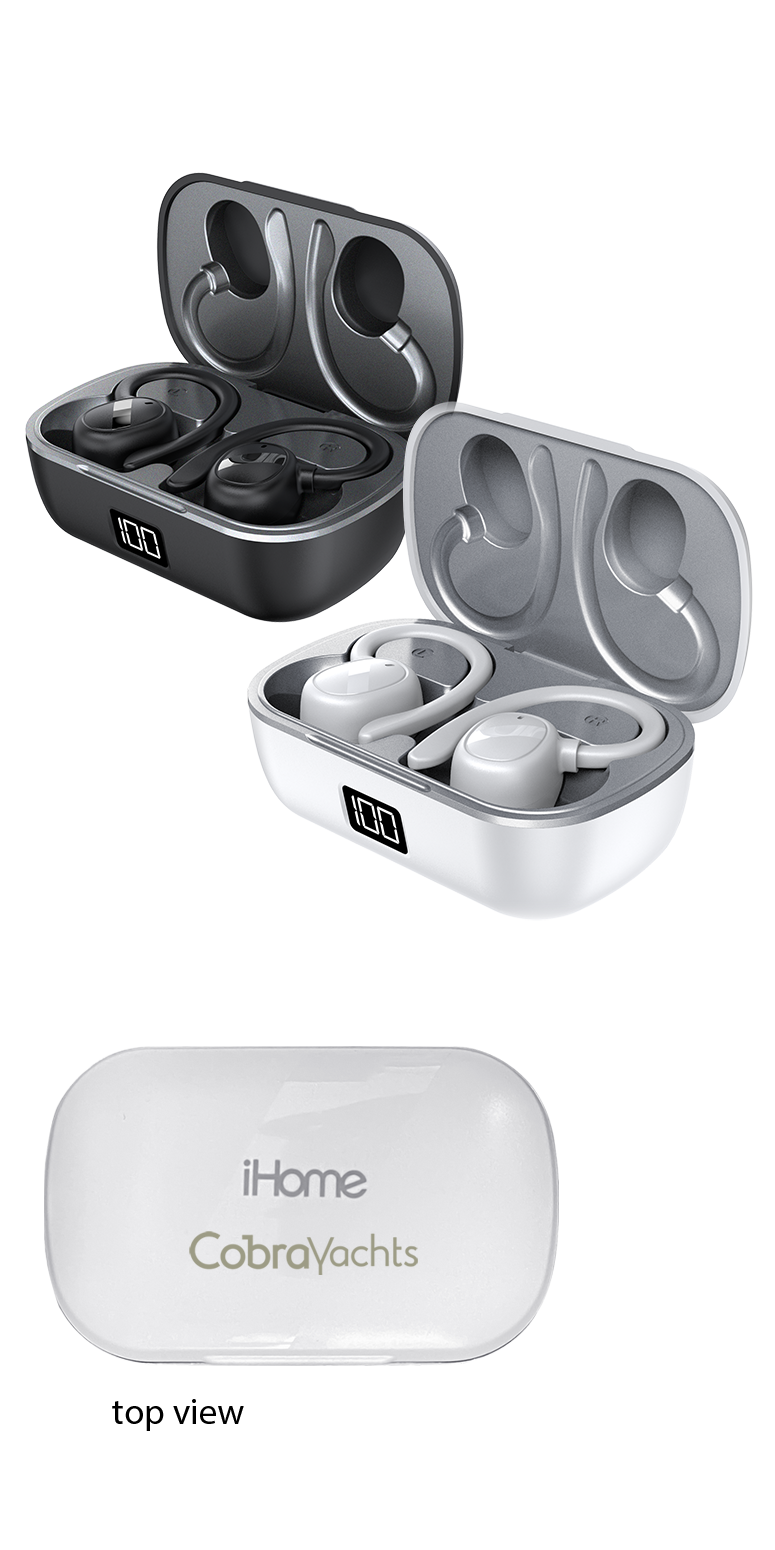 iHome® XT-82 True Wireless Earbuds & Charger Case 7