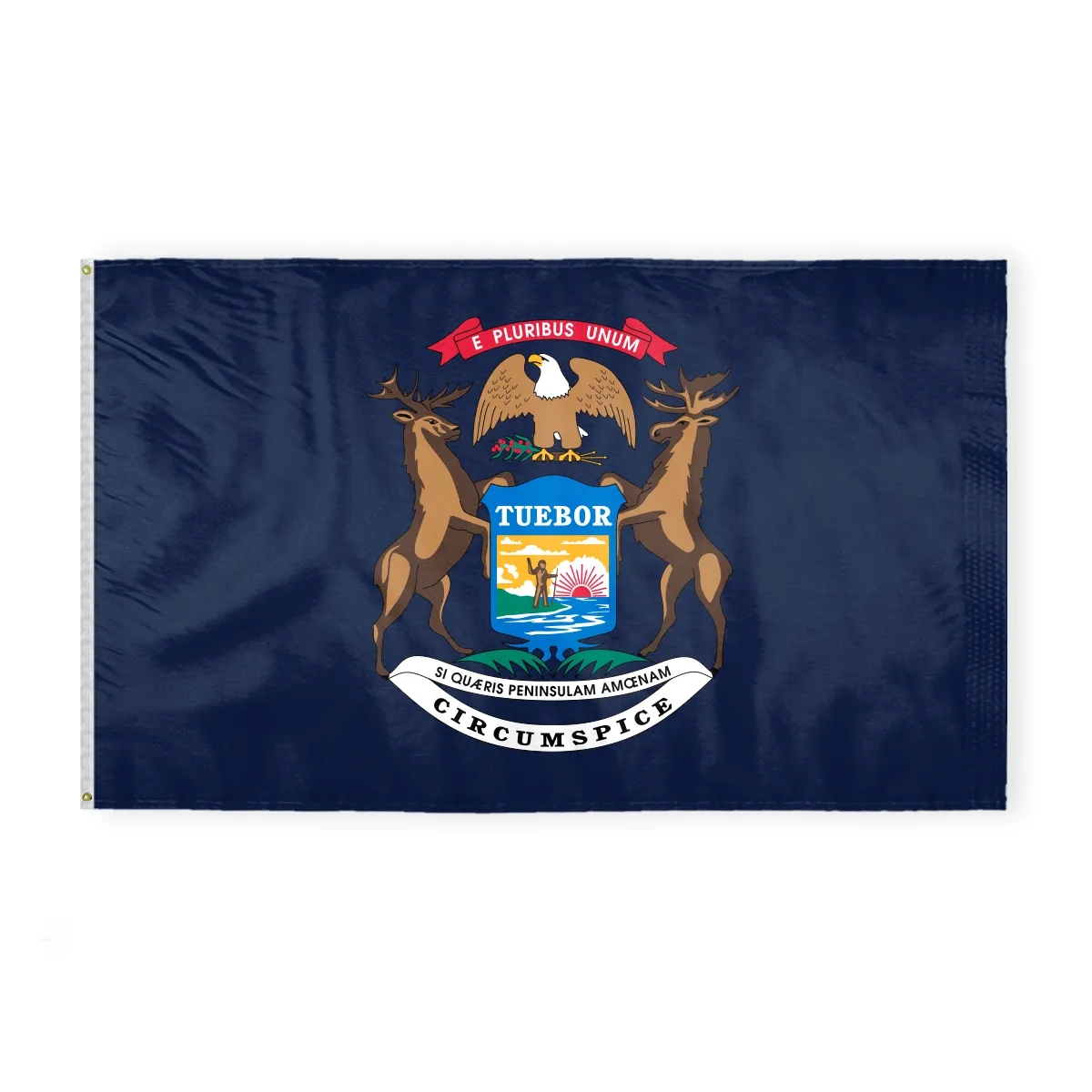 12"x18" to 8'x12' Michigan Nylon Flags 3