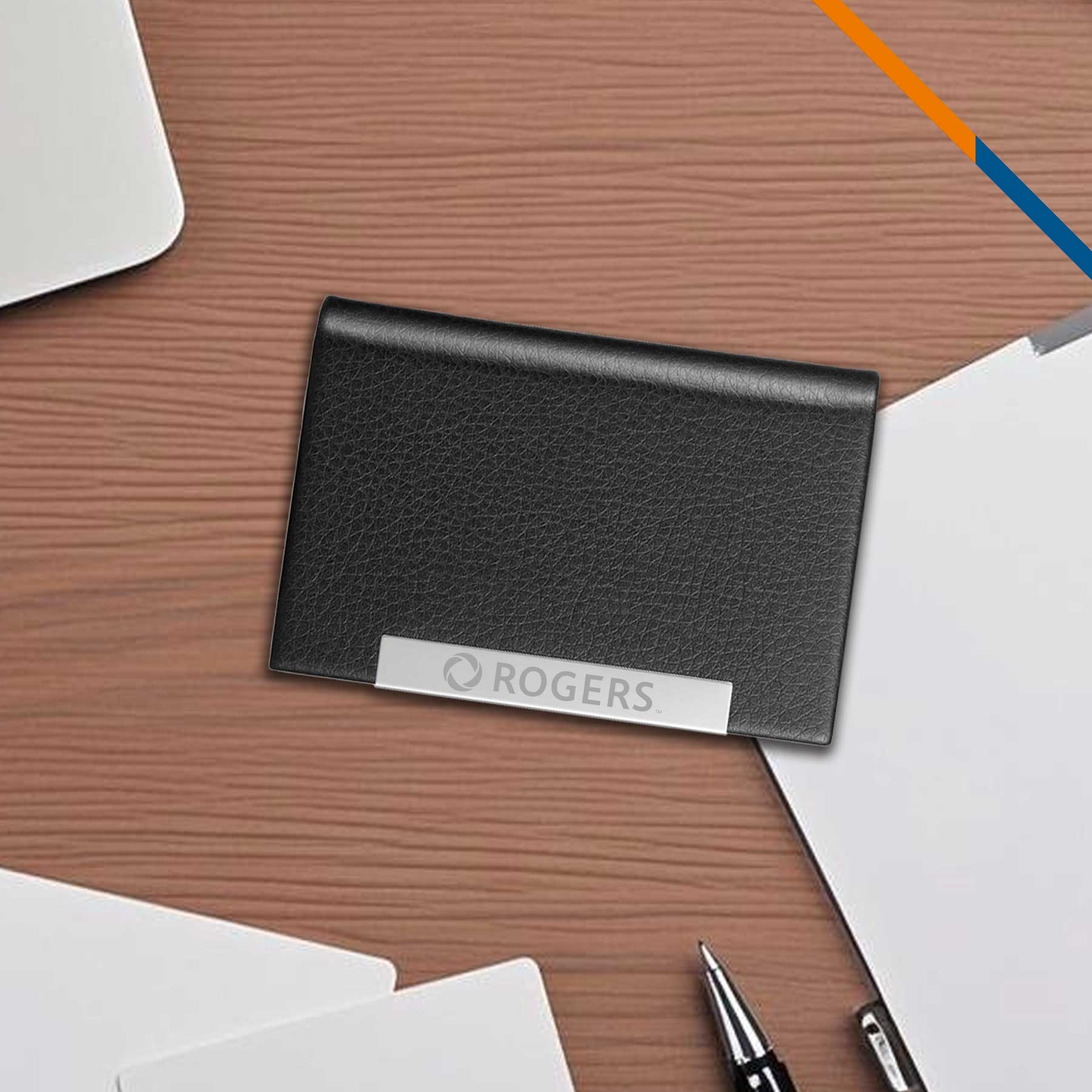 Stuart Leather Business Card Case 6