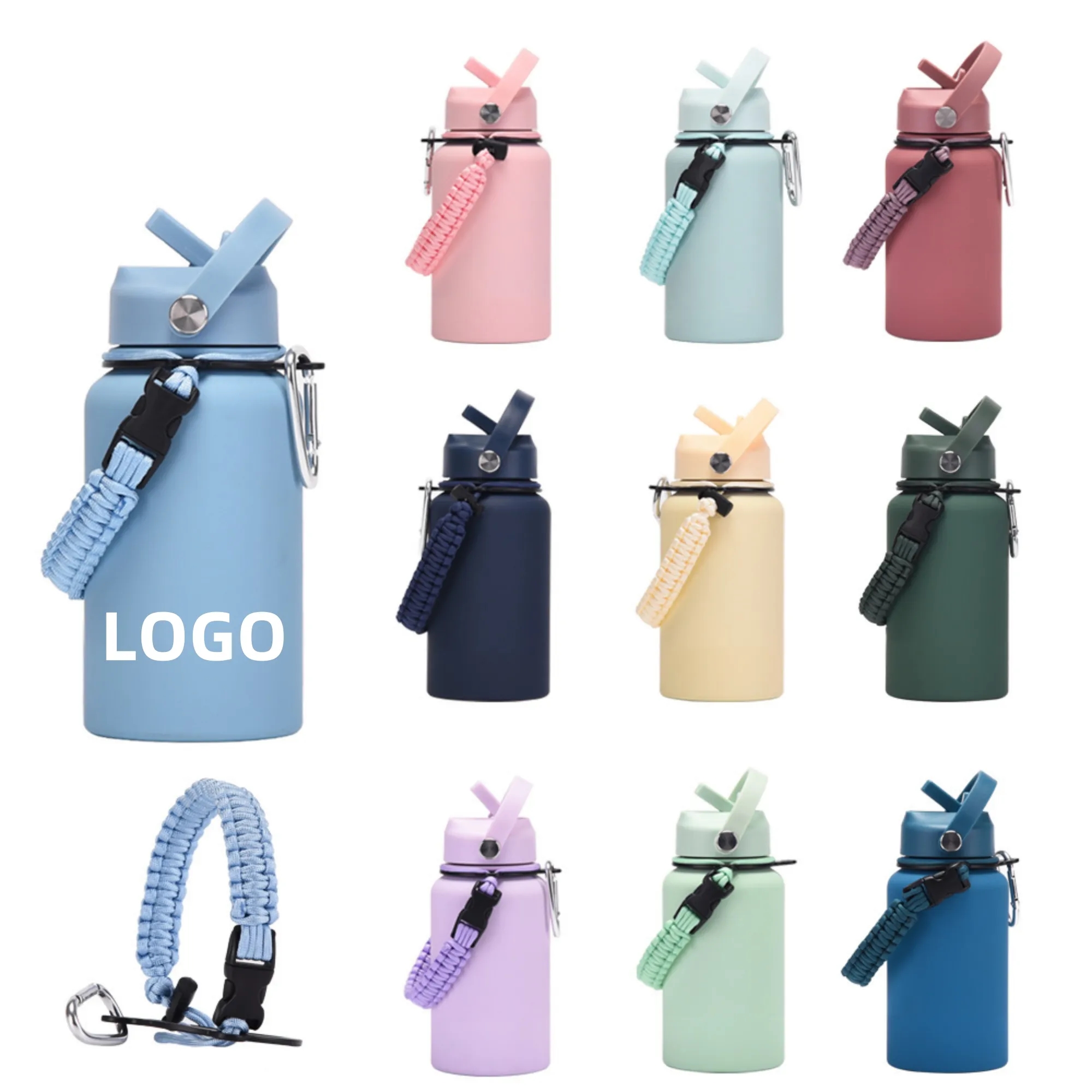 22oz Braided Rope Stainless Steel Thermos 11