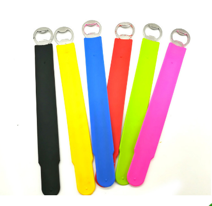 Silicone Slap Ring Bracelet Bottle Opener 1