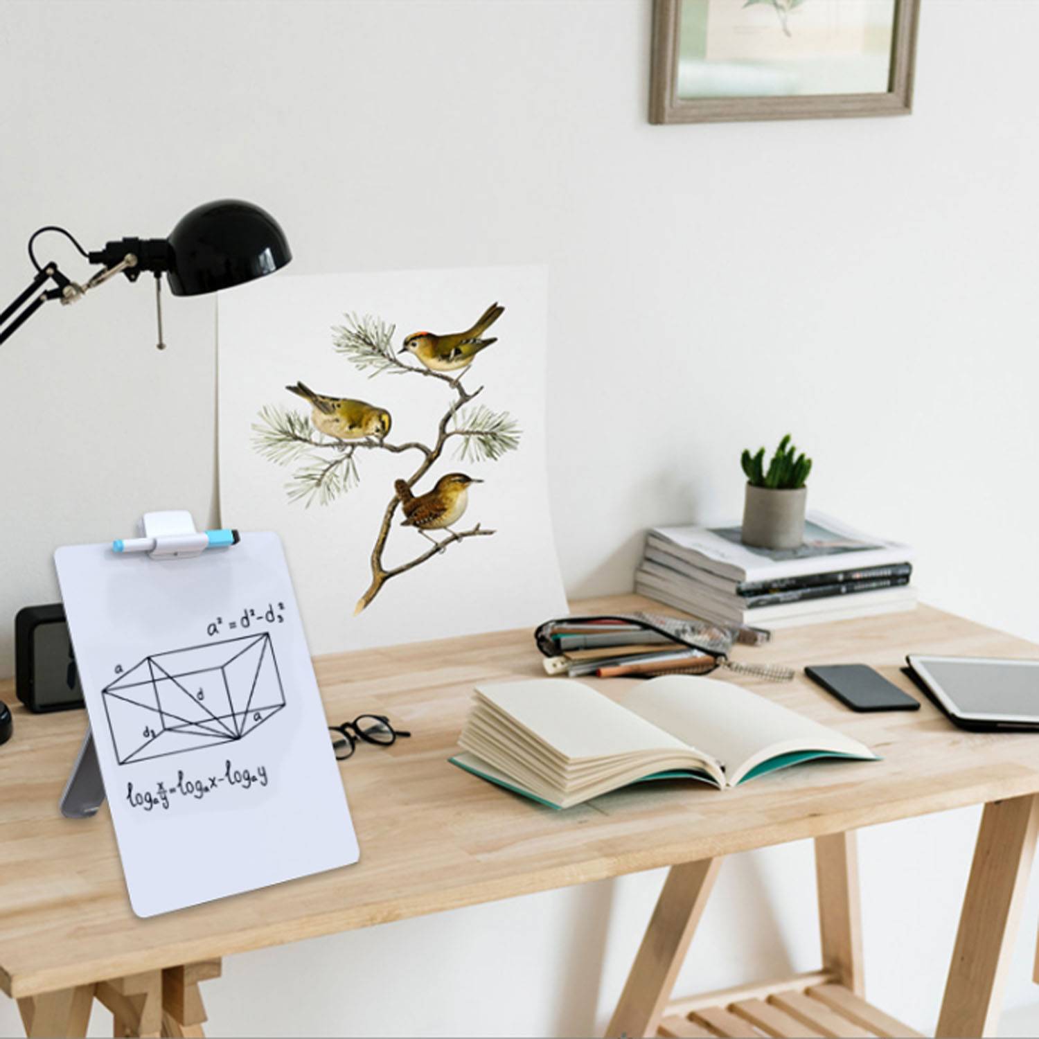 Glass Desktop Whiteboard 3