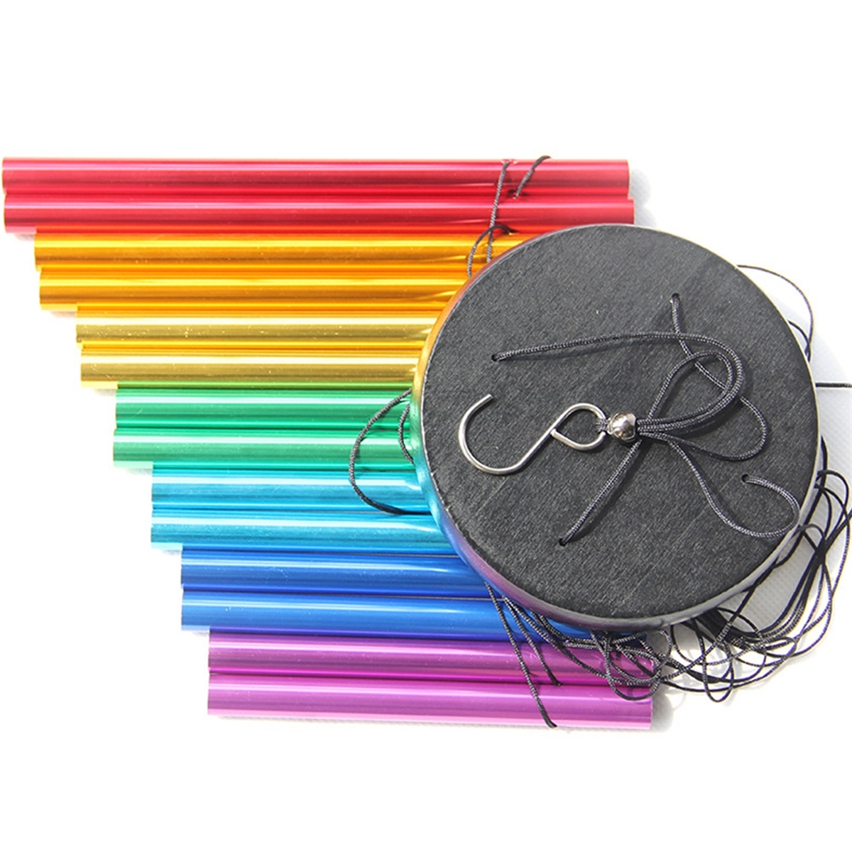 Classical Colorful 14 Metal Tubes Wind Chimes 29" Deep Tone 3
