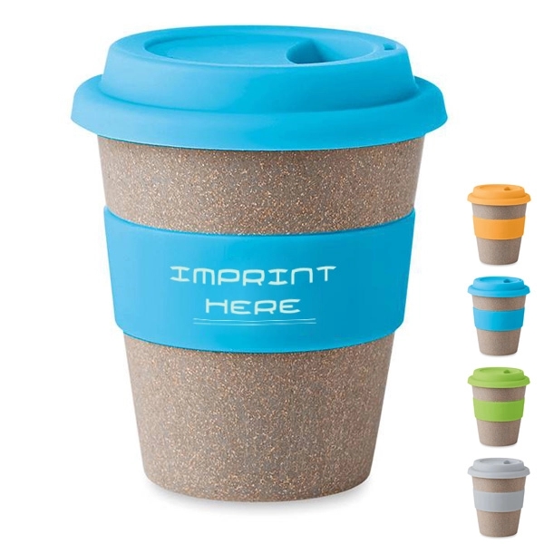 Biodegradable Bamboo Fiber Coffee Cup 3