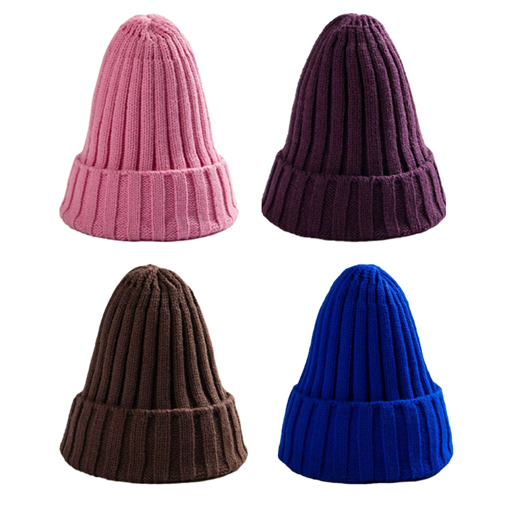 Autumn and Winter Versatile Warm Knitted Hat 5