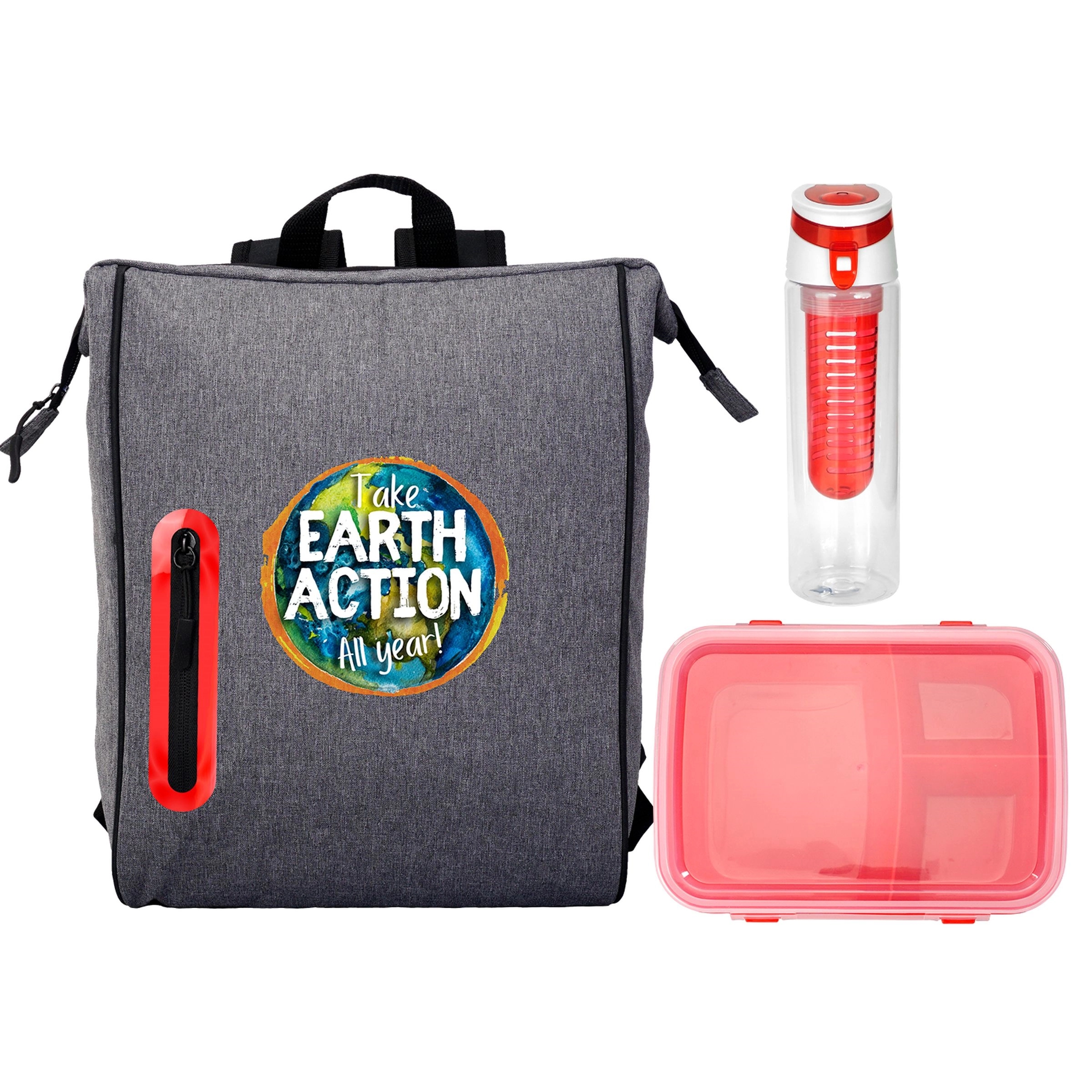 To Go Oval Lunch & Drink Cooler 15