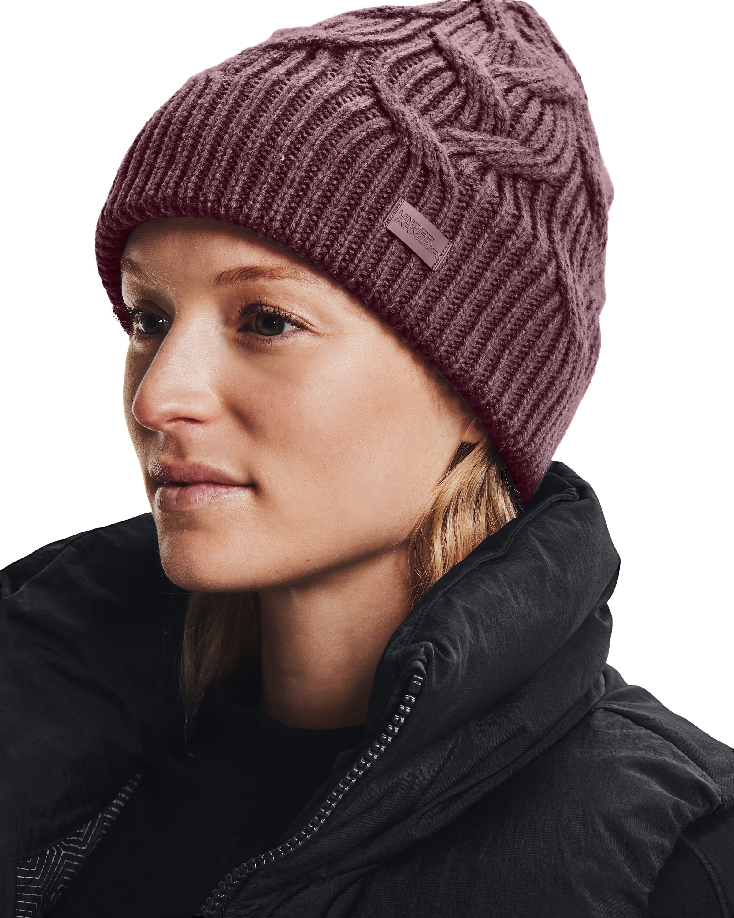 Women's UA Around Town Fleece Beanie  1