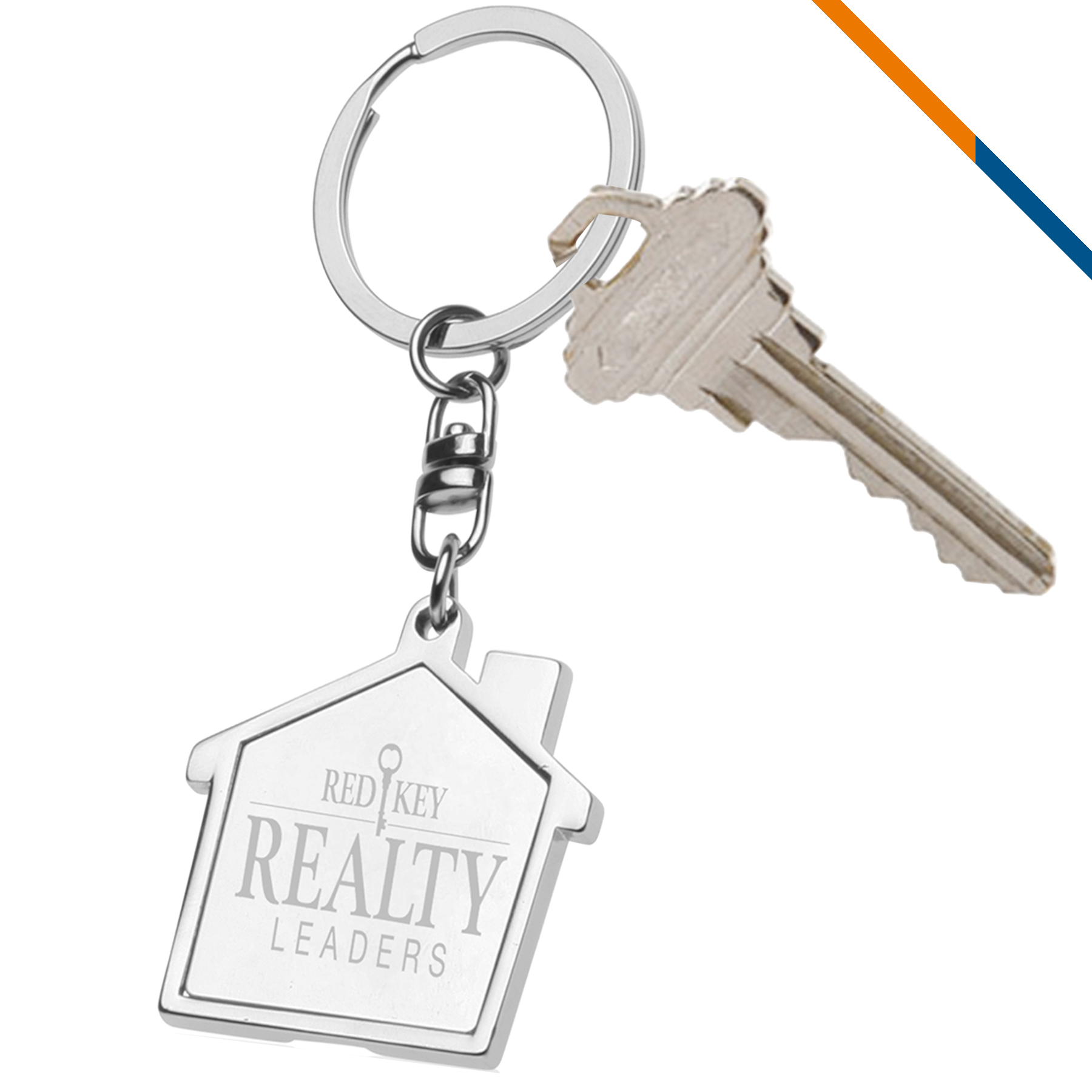 Lively House Metal Keychains 4