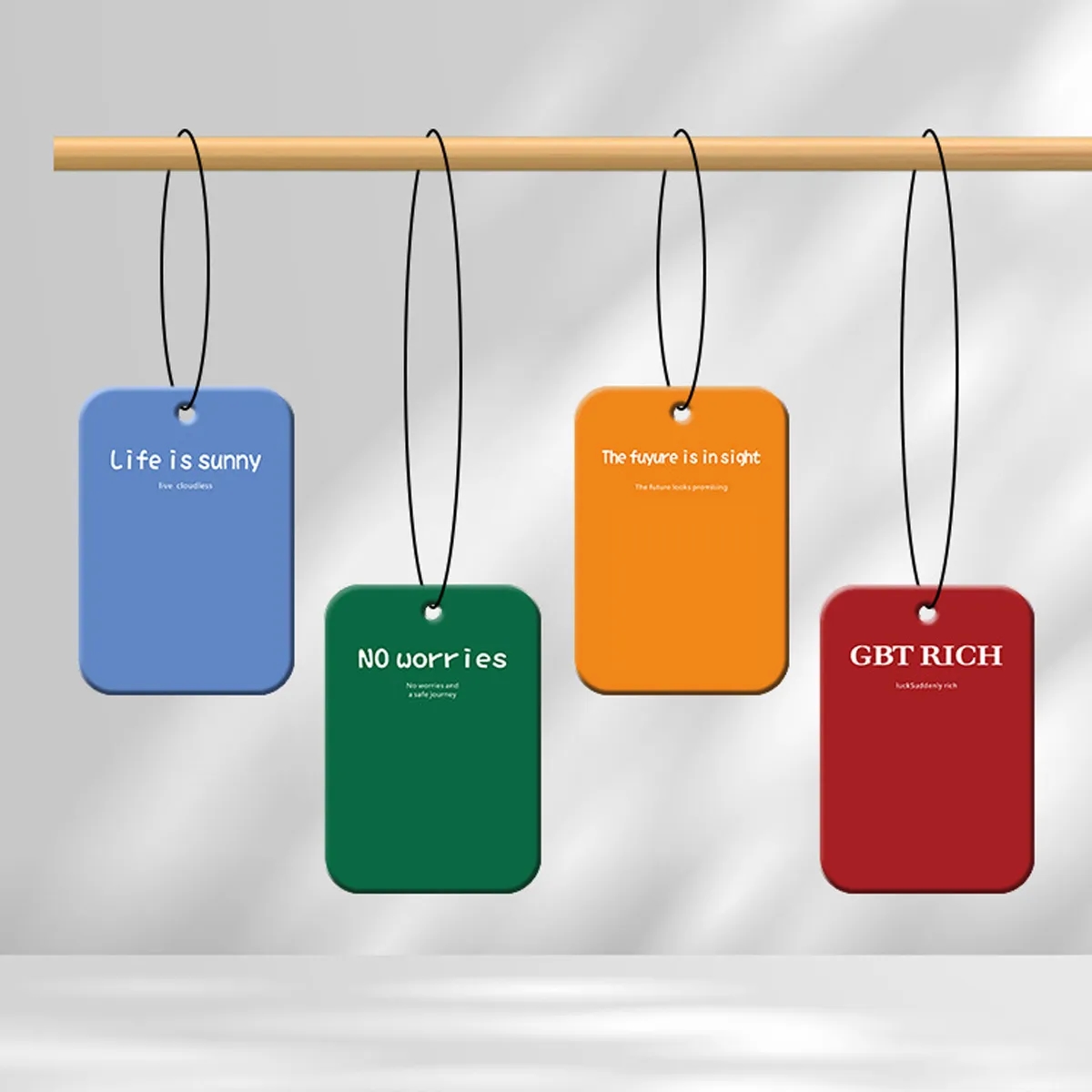 Custom Shaped Hanging Scented Air Freshener 3