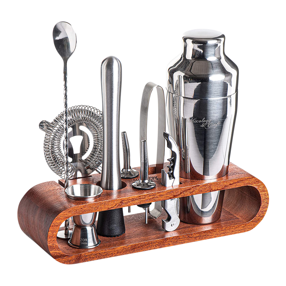 10-Piece Cocktail Bar Set (Stainless Steel) 6