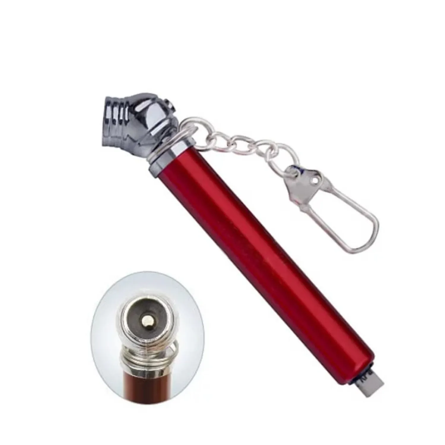 Portable Auto Car Tire Pressure Gauge with Keychain 4