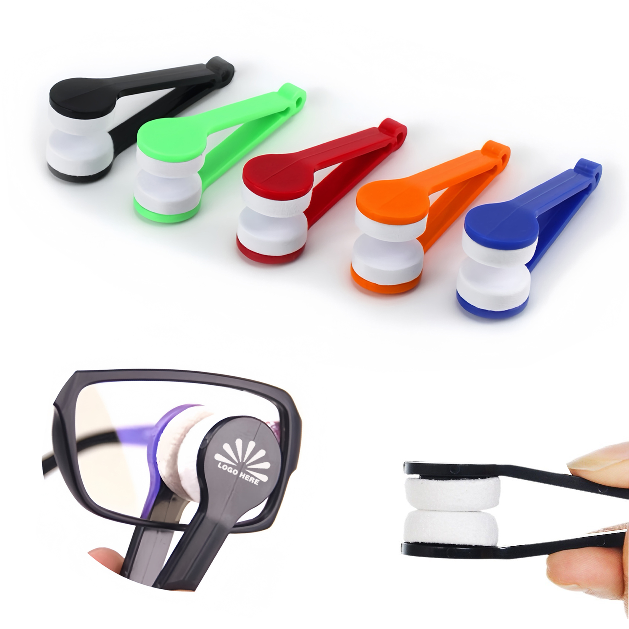 Compact Soft Brush for Eyeglass Lens Cleaning 2