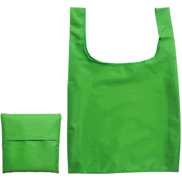 Foldable Polyester Grocery Tote Bag, custom tote bag with logo imprint 5