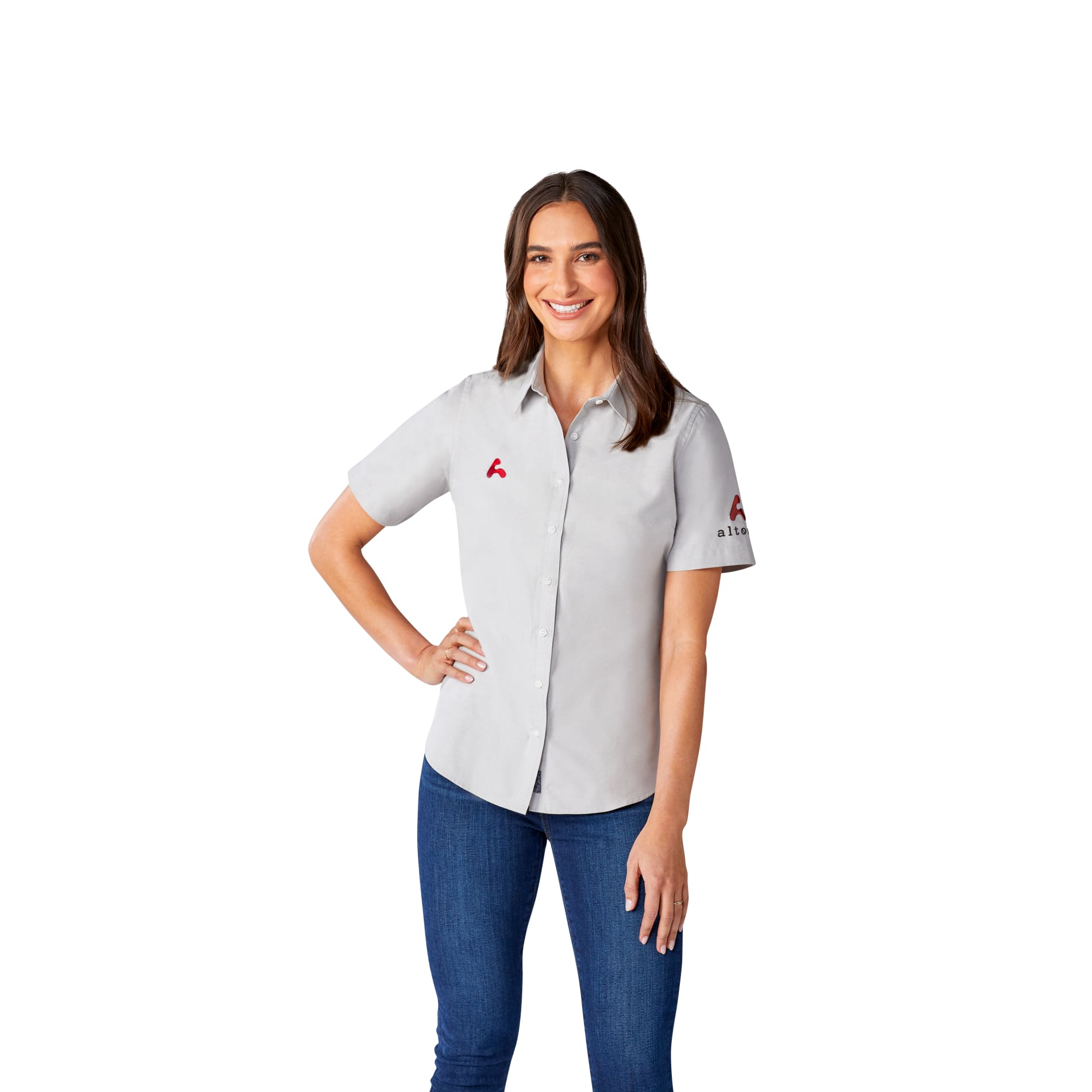 Women's SAMSON Oxford SS Shirt 19