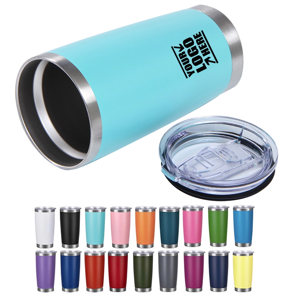 Stainless Steel Travel Mug With Lid 2
