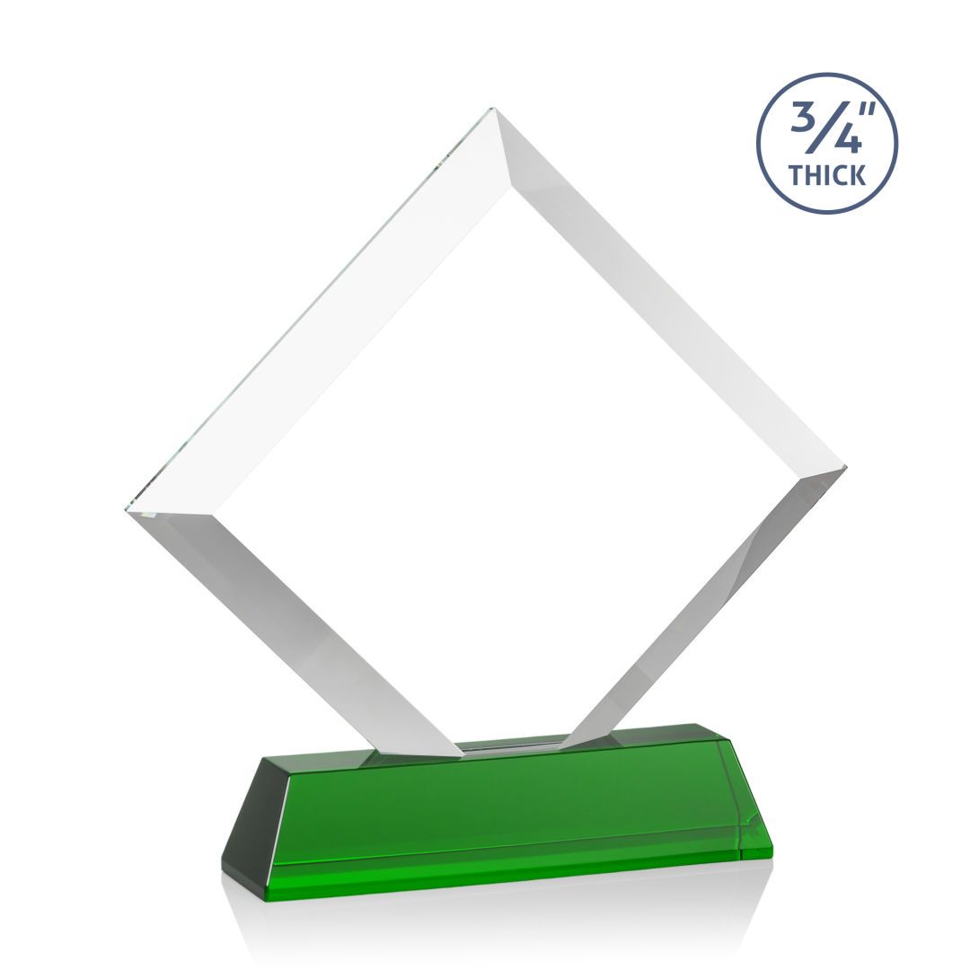 Belaire Award on Newhaven Base - Green 8