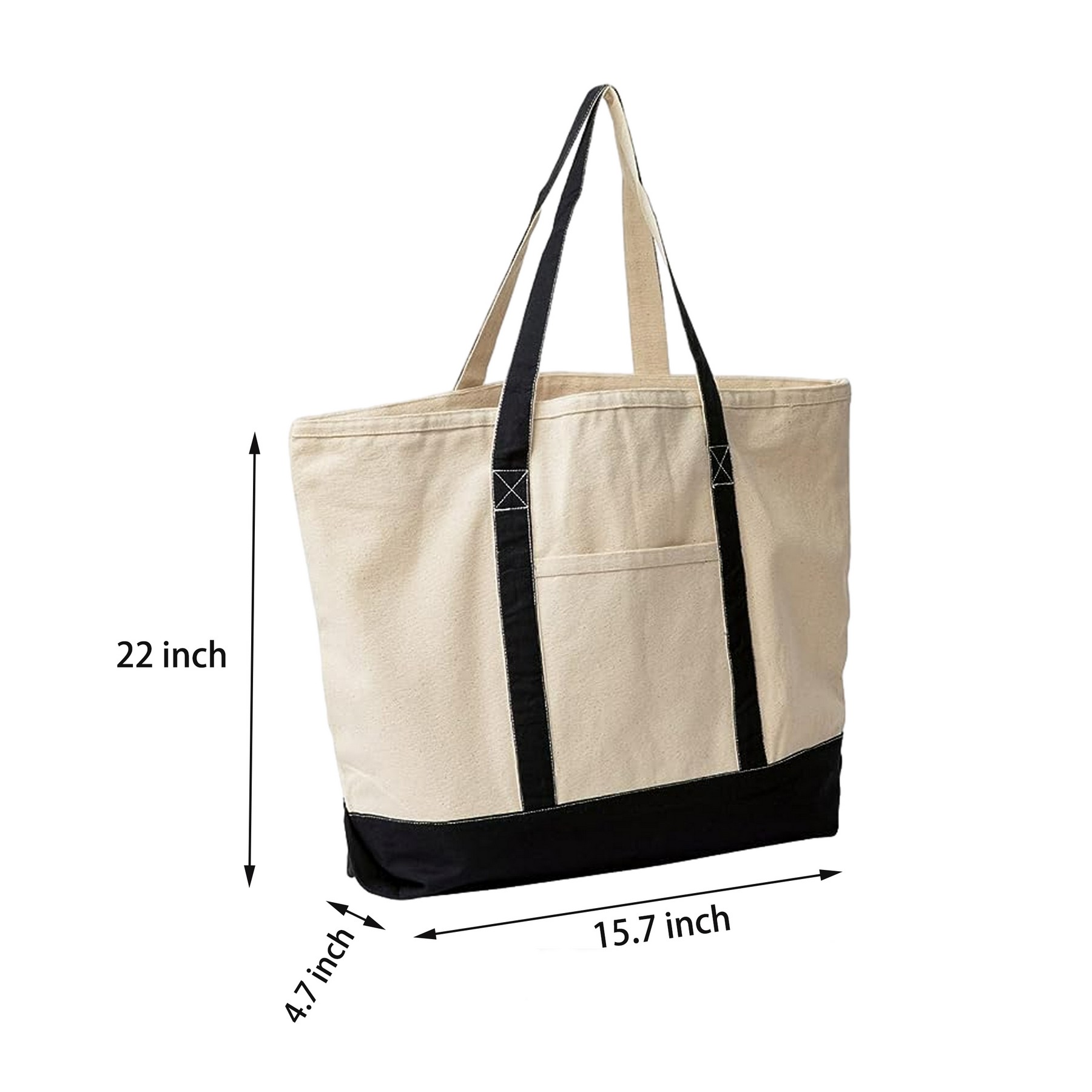 Heavy Duty Canvas Tote Bag, custom tote bag with logo imprint 3