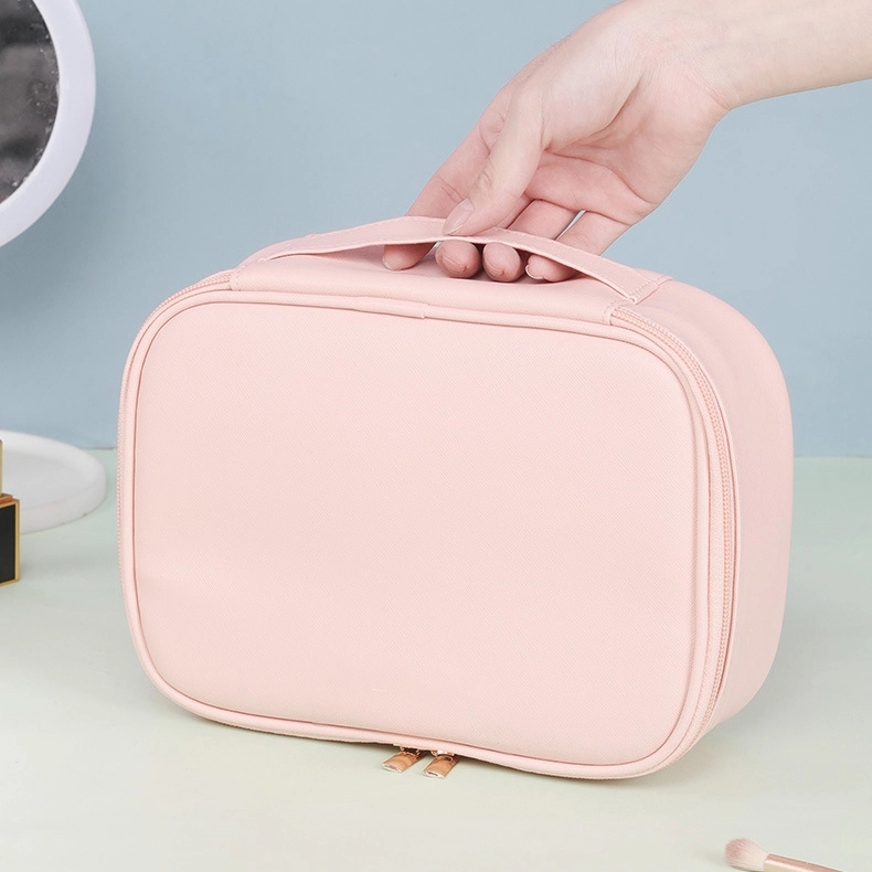 2 in 1 Custom Travel Toiletry Bag Makeup Cosmetic Organizer 11
