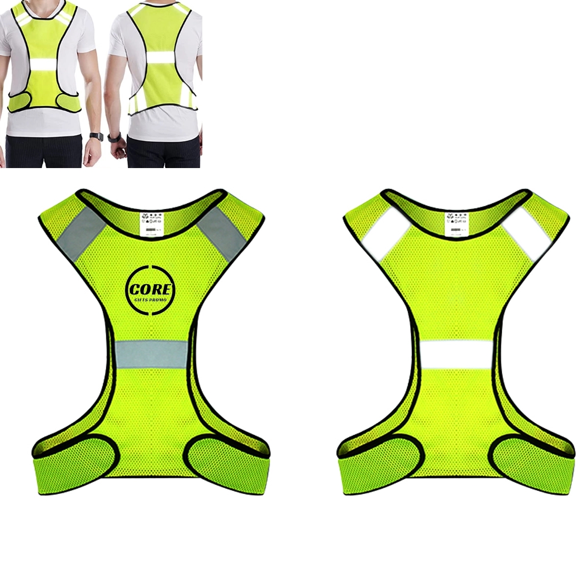 Reflective Night Running Vest 2