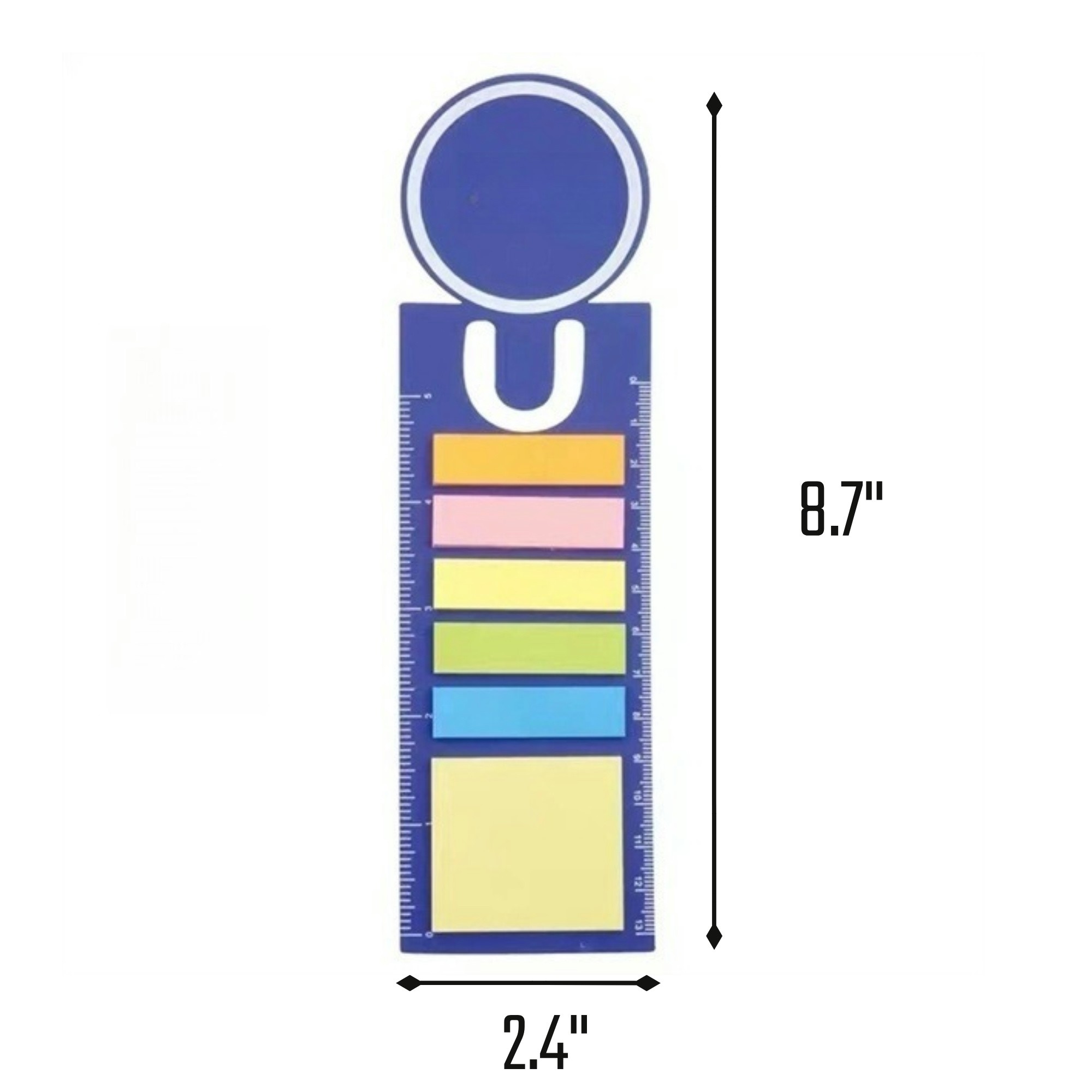 Markers Sticky Index Tabs With Ruler 1