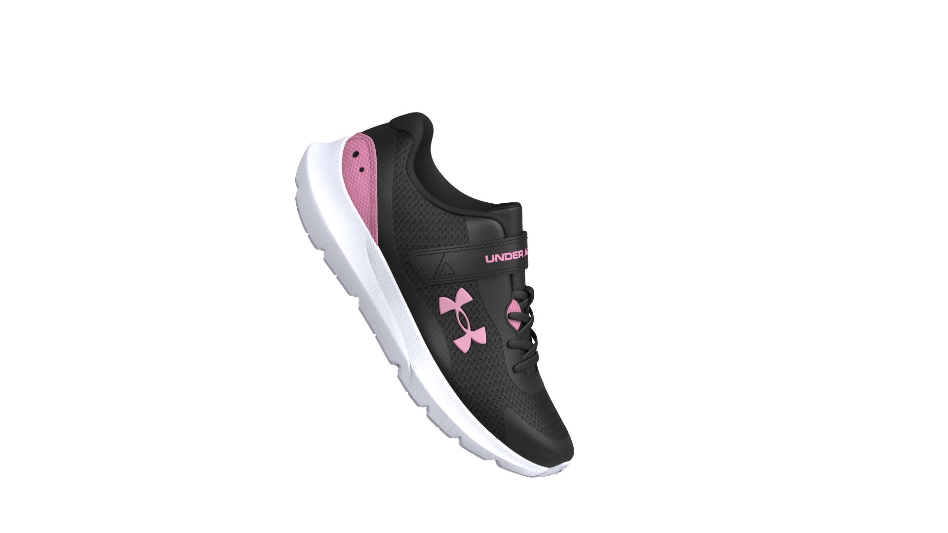UA Surge 3 AC Girls' Pre-School Running Shoes 2
