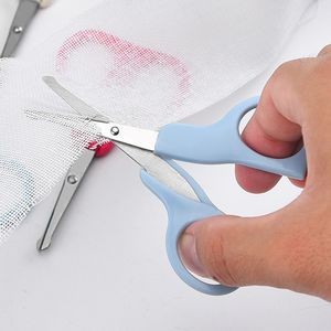 Ergonomic Stainless Steel Safety Scissors With Round Tip 12