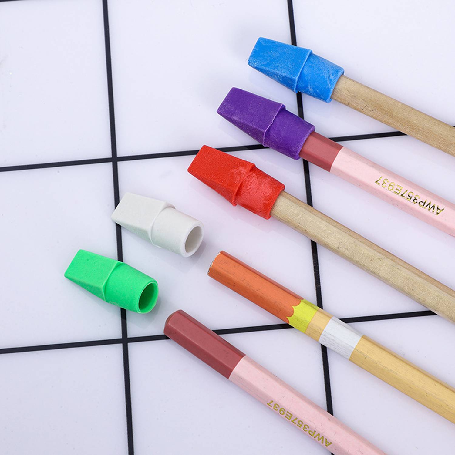 200 Pack Pencil Top Erasers for School Office 4