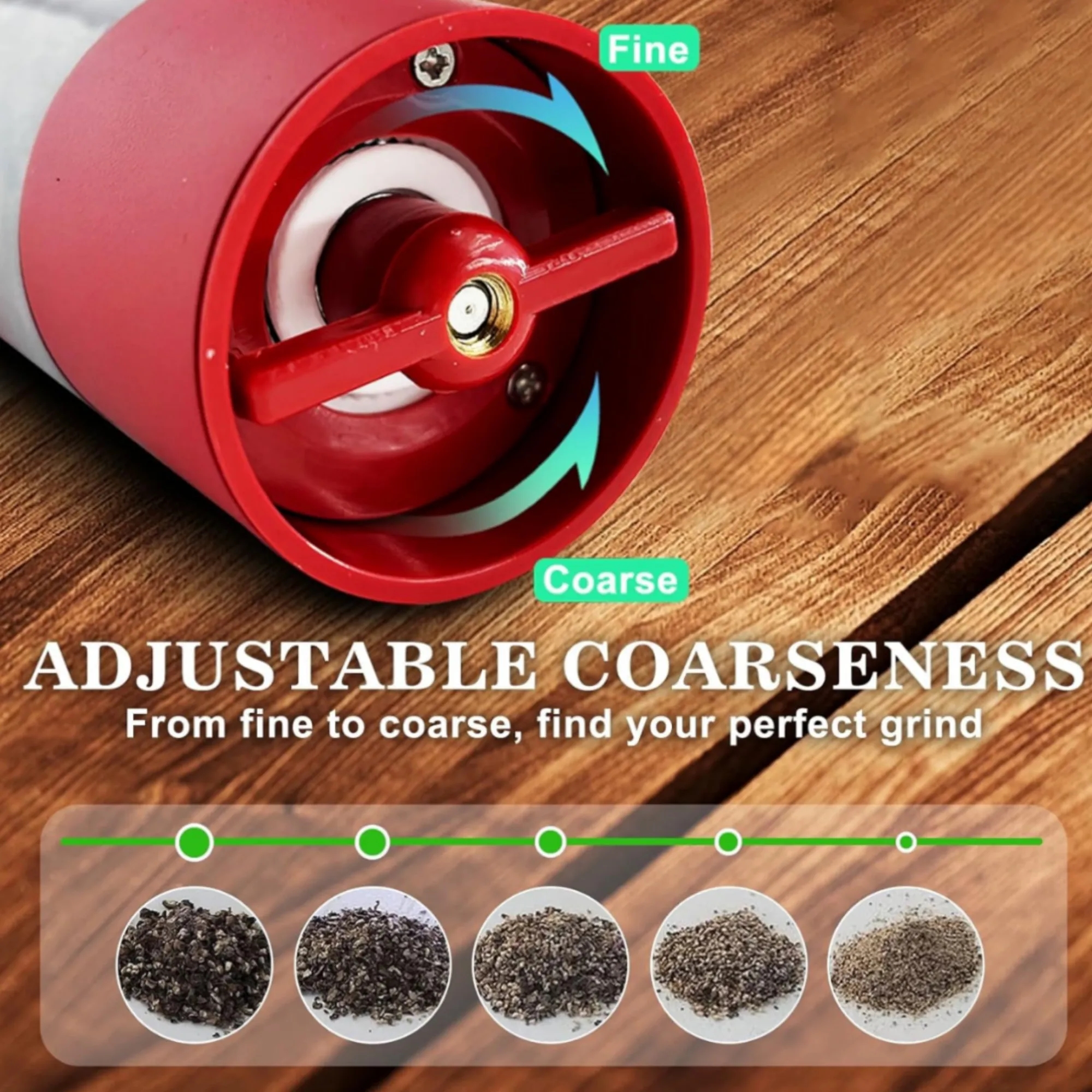 Spice Grinder Set - Multi - Color For Kitchen " 2