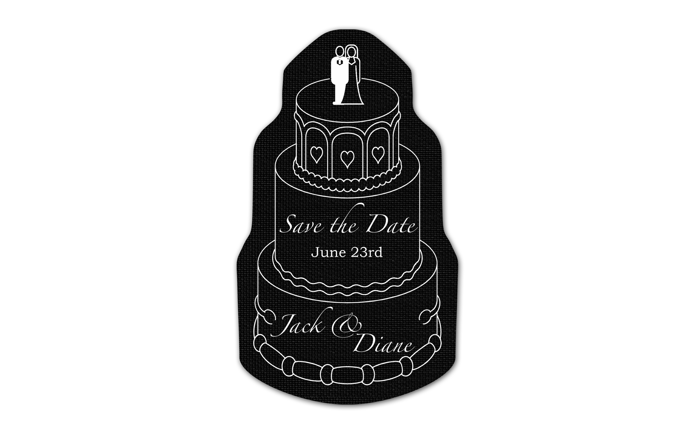 Wedding Cake Vinyl Jar Opener 88